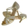 Dance shoes, professional, DL-70/1 gold glitter