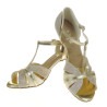 Dance shoes, professional, DL-70/1 gold glitter