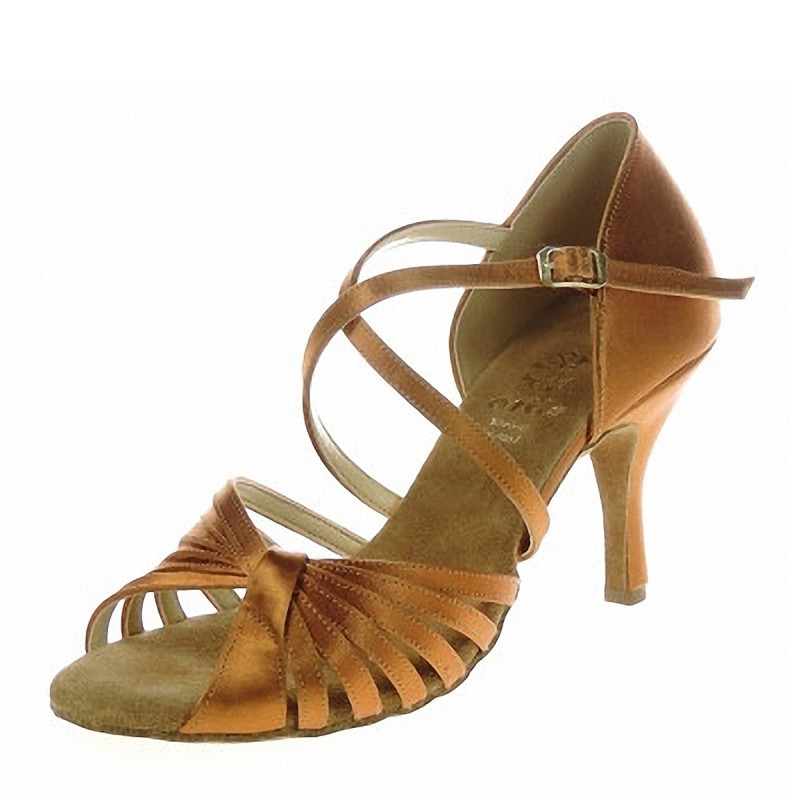 Dance shoes, professional, DL-66 dark satin