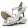 Dance shoes, professional, DL-80 Rimini white