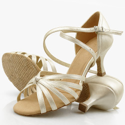 Buty taneczne ślubne w kolorze perłowym, Olivia