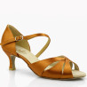 Dance shoes, professional, DL-8, 5 satin flesh tan