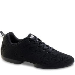Sneakers, men’s dance shoes, 4020 Pureflex, Black,
