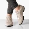 Sneakersy, damskie buty do tańca, 180 Pureflex, Beżowe