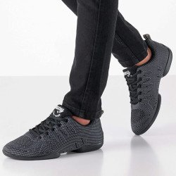 Sneakersy, męskie buty do tańca, 4050 Pureflex, Grafitowe