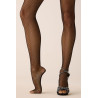 Professional black dance fishnet tights with sole 854/D Pridance