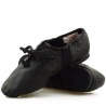 Jazz shoes black, leather, children's Tivoli