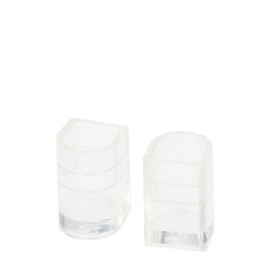 Heel pads, clear, slim, heel protectors