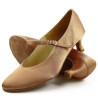 Buty do tańca, standard, miedziane, jasna satyna 13