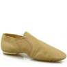 Charlotte jazz dance shoes, cream, leather, women's, Sansha