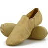 Charlotte jazz dance shoes, cream, leather, women's, Sansha