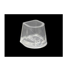 Heel caps, clear, HPR 43, heel protectors