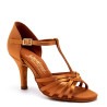 Dance shoes, professional, Bela - Tan Satin