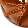 Dance shoes, professional, Luna - Tan Satin