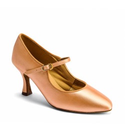 Buty do tańca, profesjonalne, C2005 - Peach (Flesh) Satin