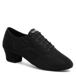 Buty do tańca, profesjonalne, Rumba - Black Nubuck