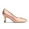 Dance shoes, professional, ICS RoundToe - Peach Satin
