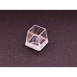 Heel caps, clear, HPR 57, heel protectors