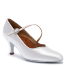Buty do tańca, profesjonalne, ICS Vista SingleStrap - White Satin