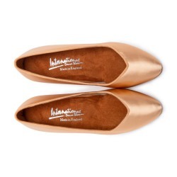 Buty do tańca, profesjonalne, ICS Vista SingleStrap - White Satin